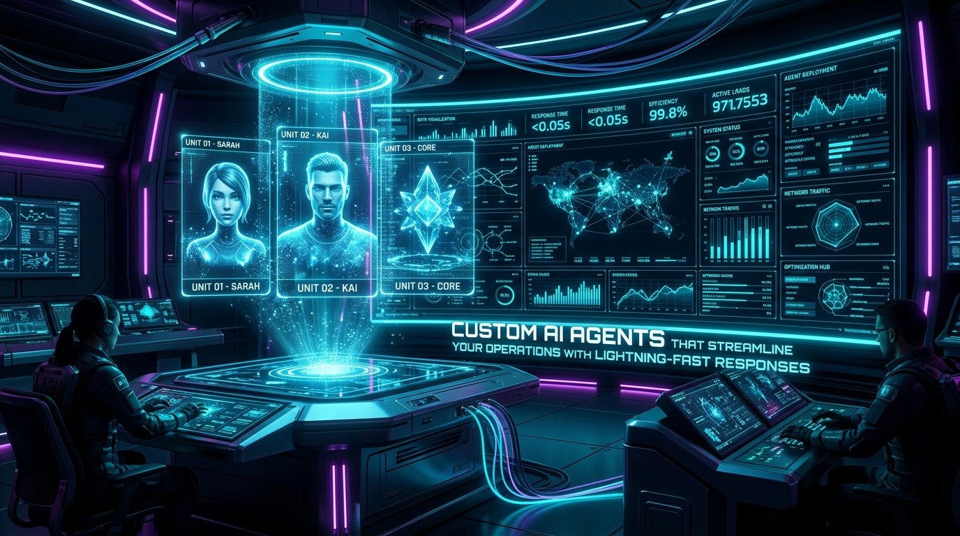 Custom AI Agents Control Room